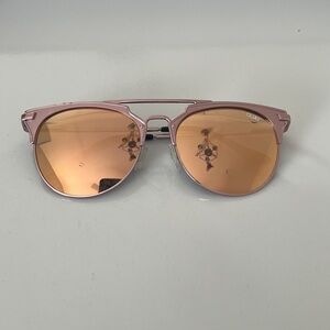 Quay Australia Rose and Amber Sunglasses